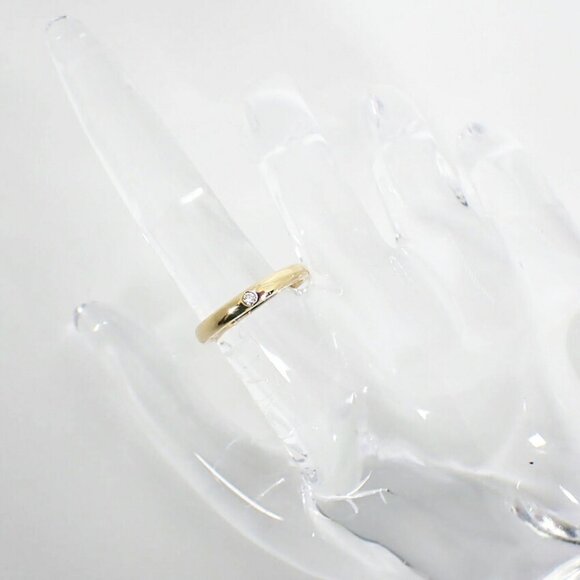 TIFFANY Authentic Gold Diamond Ring - Picture 5 of 11